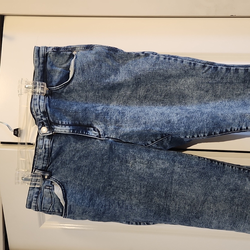 Dark Wash High Waisted Skinny Jeans